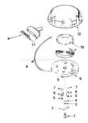 Page D Diagram and Parts List for 8762-2  Briggs and Stratton Generator